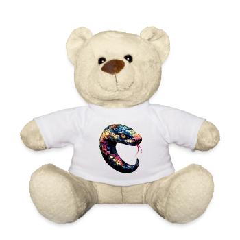 snake, python, cobra, rattlesnake, snakes - Teddy Bear - white - Front