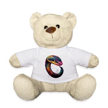 snake, python, cobra, rattlesnake, snakes - Teddy Bear - white - Front