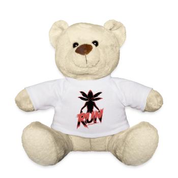 Ausreißer Spinne Graffiti Design - Teddy - Weiß - Vorne