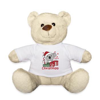 Koala Cadeau de Noël Animaux d'hiver Koalas - Nounours - blanc - Devant
