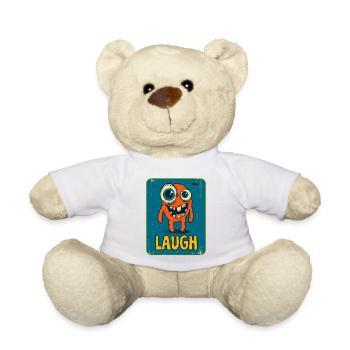 Skurriles Monster - Teddy - Weiß - Vorne