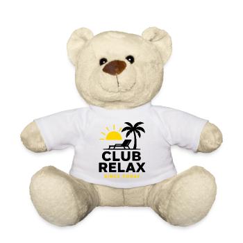 Sunrise with Motivation Message - Teddy Bear - white - Front