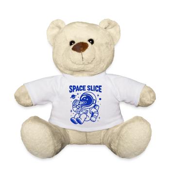 Weltraum Astronaut Baby Design - Teddy - Weiß - Vorne