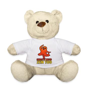 Yoga Mind Yoga Teacher Halloween - Teddy Bear - white - Front