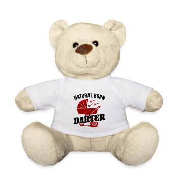 Natural Born Darter - Poussette Baby Dart - Nounours - blanc - Devant