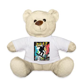 2012 SKAETER Born in the best year - Teddy - Weiß - Vorne