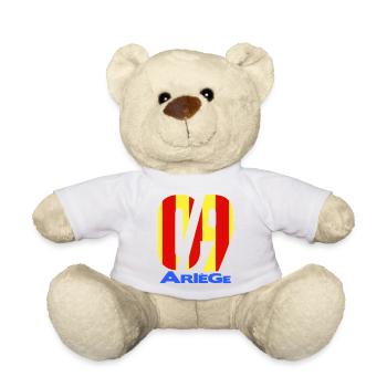 09 Ariège - Teddy Bear - white - Front