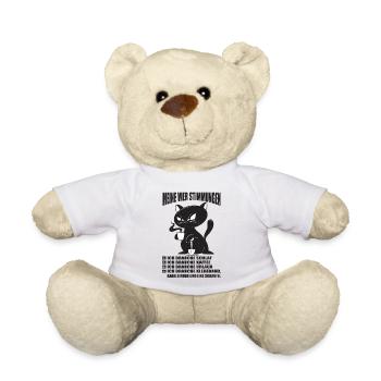 Funny Sayings Fun Outfits Irony Sarcasm - Teddy Bear - white - Front