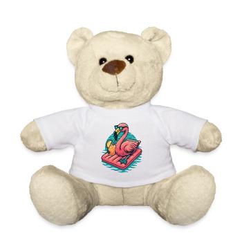 Flamingo Beach Lounge-Atmosphäre - Teddy - Weiß - Vorne
