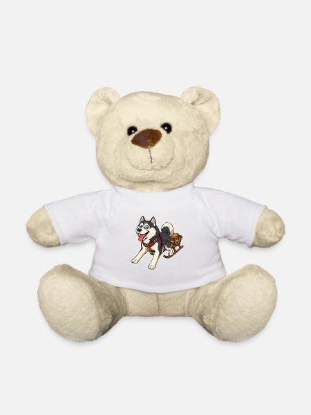 Siberian Sledge Abenteuer - Teddy - Weiß