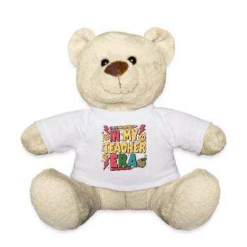 In My Teacher Era - Teddy Bear - white - Front