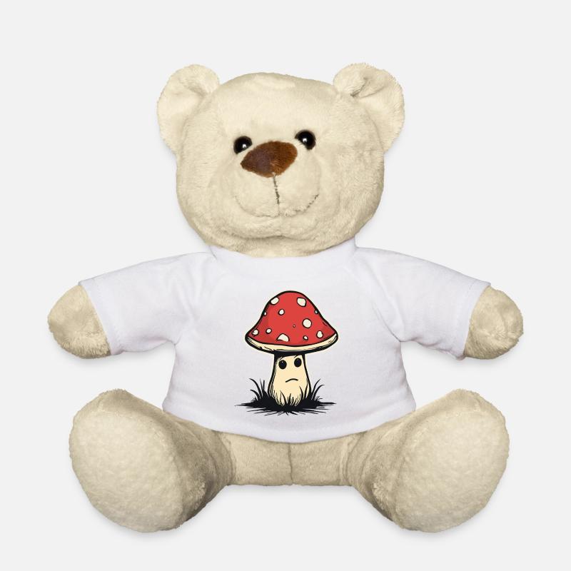 Süßer Fliegenpilz  - Teddy - Weiß