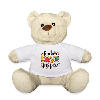 Lehrerliebe inspiriert - Teddy - Weiß - Vorne