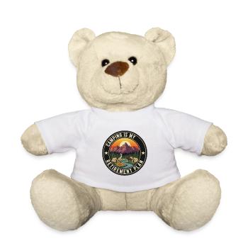 Régime de retraite pour les retraités en camping - Nounours - blanc - Devant