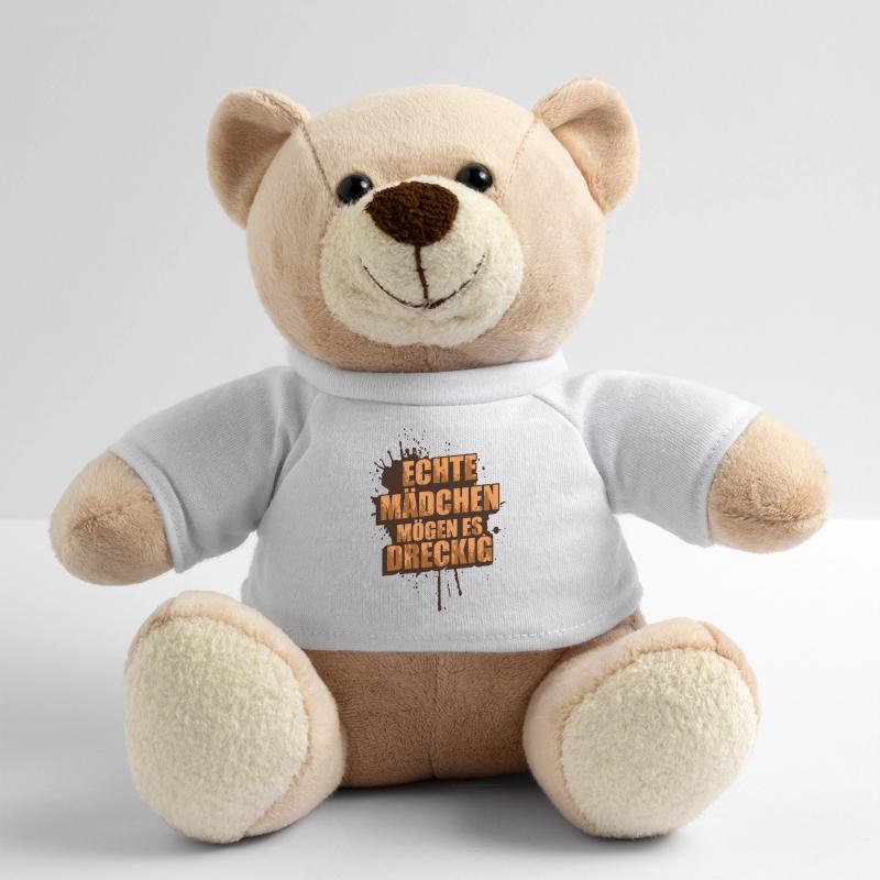 Echte Mädchen Schlammlauf Mud Run Muddy Race Teddy
