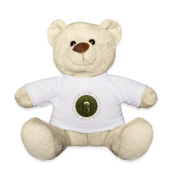 Spartaner Spruch Motivation Workout - Teddy - Weiß - Vorne