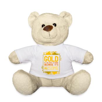 Chimie Chimiste Professeur de chimie Dire science - Nounours - blanc - Devant