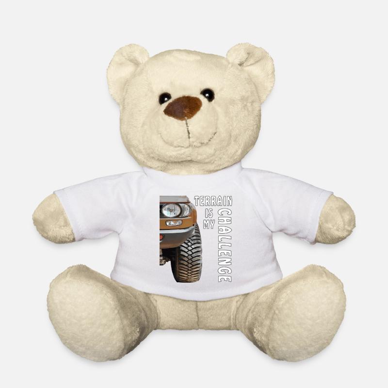 AUTO TERRAIN IS MY CHALLENGE - Teddy - Weiß