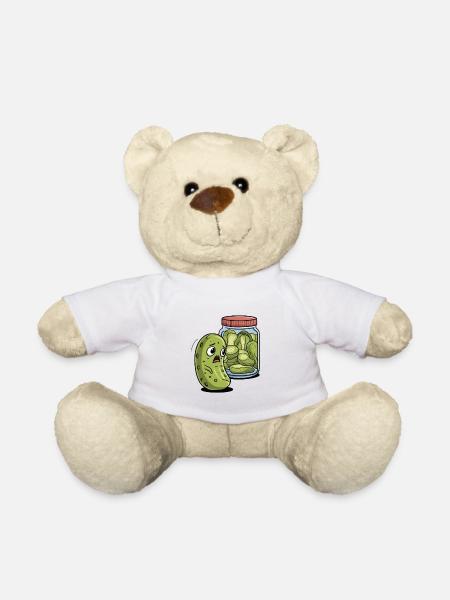 Cadeau Cuisine Drôle pour Copine Humour Cuisine - Nounours - blanc