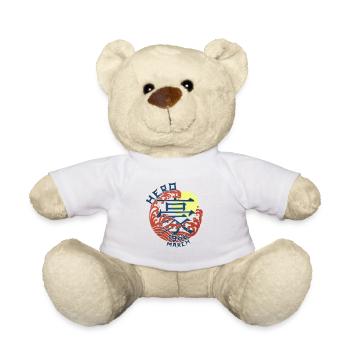 Japan Hero since March 1966 Geburtstaggeschenk - Teddy - Weiß - Vorne