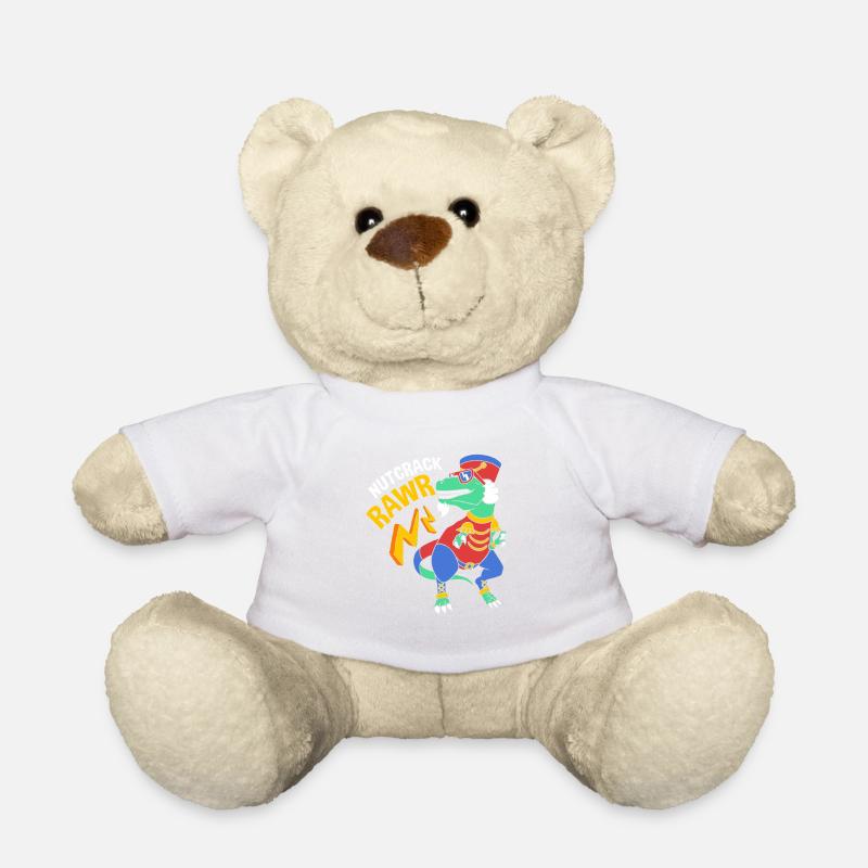 Nussknacker Weihnachten - Teddy - Weiß
