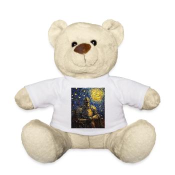 Ritter Van Gogh Style Starry Night - Teddy Bear - white - Front