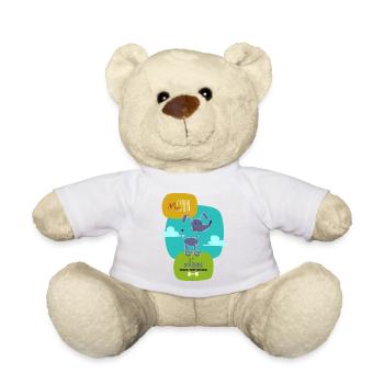 Misié Hund - Teddy - Weiß - Vorne