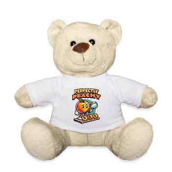Peach Gift Perfectly Peachy Gift - Teddy Bear - white - Front