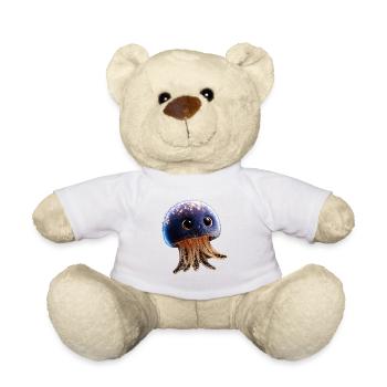 Qualle Jellyfish Feuerqualle Medusa Süße Quallen - Teddy - Weiß - Vorne