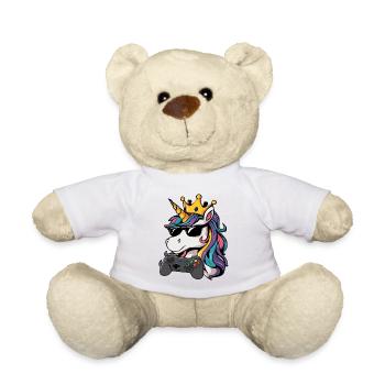 Unicorn gaming controller - Teddy Bear - white - Front