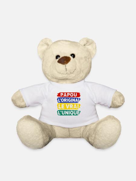 Papou l’original le vrai l’unique - Nounours - blanc