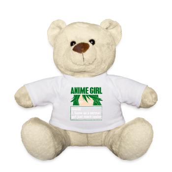 Anime Manga Otaku Kawaii Japan Cosplay Comic - Teddy - Weiß - Vorne