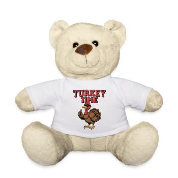 Truthahn Zeit - Teddy - Weiß - Vorne