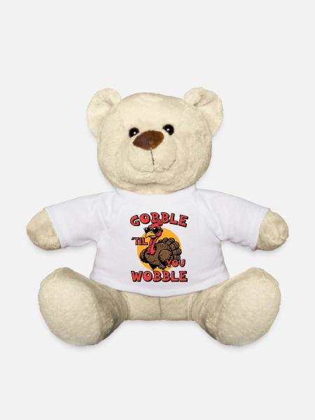 Gobble jusqu’à ce que tu vacilles - Nounours - blanc