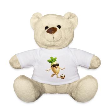 Radis d’hiver Daikon Football - Nounours - blanc - Devant
