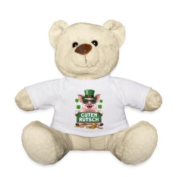 Guten Rutsch - Teddy - Weiß - Vorne