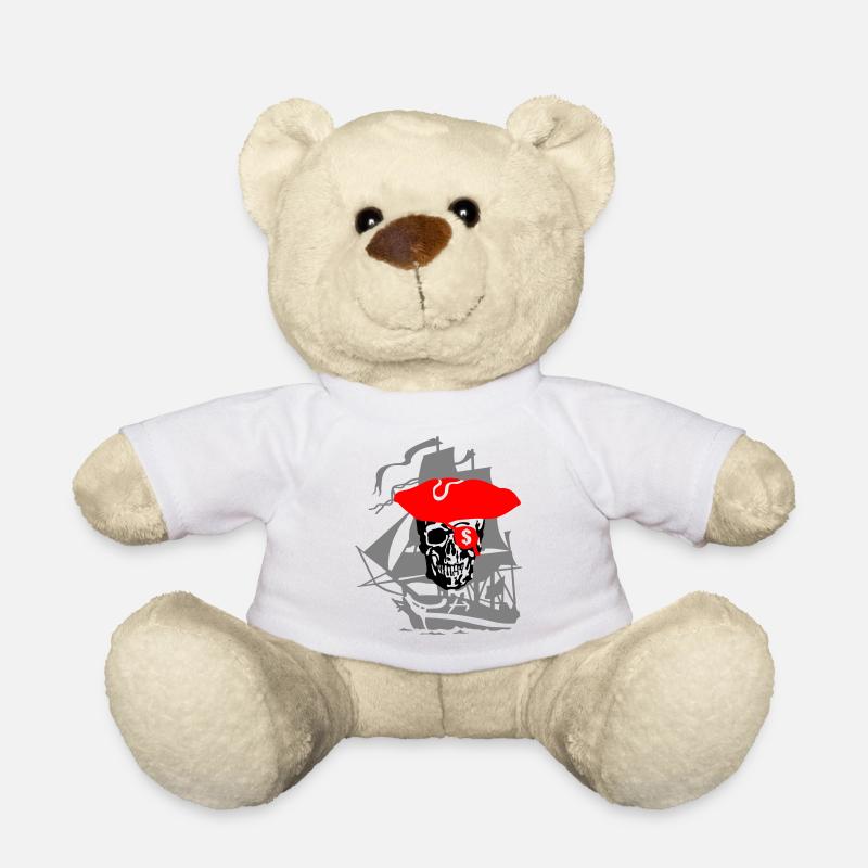 Pirate - Nounours - blanc