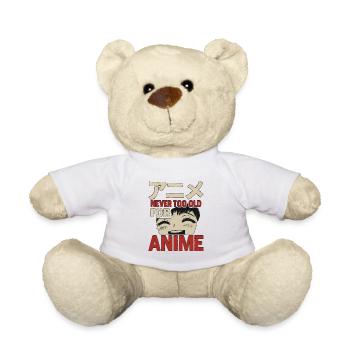 Jamais trop vieux pour la conception de streetwear d’anime au Japon - Nounours - blanc - Devant