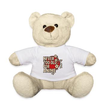 Jamais trop vieux pour la conception de streetwear d’anime au Japon - Nounours - blanc - Devant