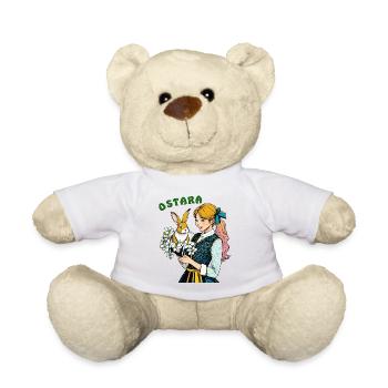 MRS. HARE FLOWER OSTARA - Teddy Bear - white - Front
