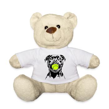 Staffordshire Bull Terrier Balljunkie Wilsigns - Teddy - Weiß - Vorne