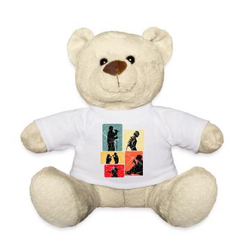 Chanteurs chanteurs - Nounours - blanc - Devant