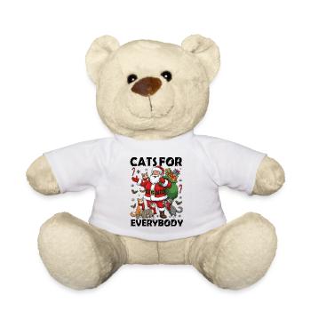 Cats For Everybody - Teddy - Weiß - Vorne