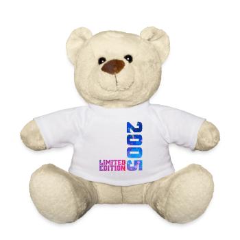 2005 Limited Edition Anniversaire Cadeau Original - Nounours - blanc - Devant
