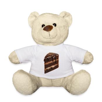 Gâteau - Nounours - blanc - Devant