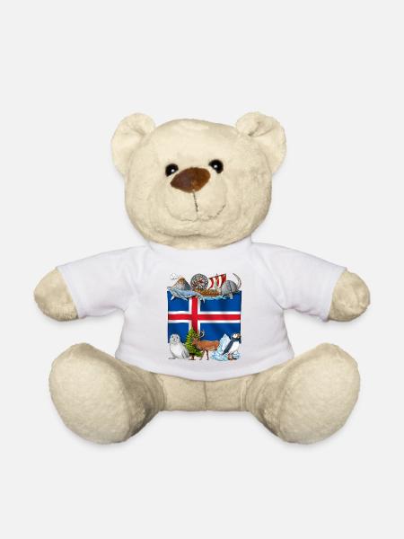 Island Pride - Teddy - Weiß
