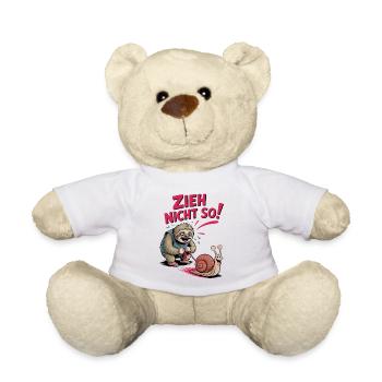 Zieh Nicht So Sloth Spaß Faultier Spruch - Teddy - Weiß - Vorne