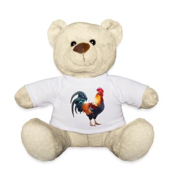 Coq3 - Nounours - blanc - Devant