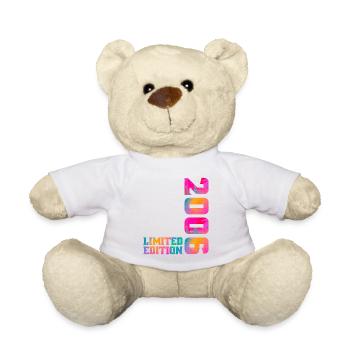 2006 Limitiertes Geburtstagsgeschenk für Mädchen - Teddy - Weiß - Vorne