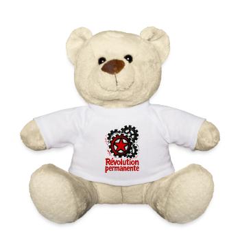 antifa_gauche__-34- - Teddy - Weiß - Vorne